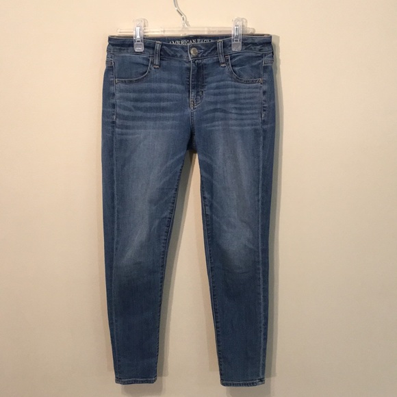 American Eagle Outfitters Denim - AMERICAN EAGLE OUTFITTERS Super Low Jeggings 8S